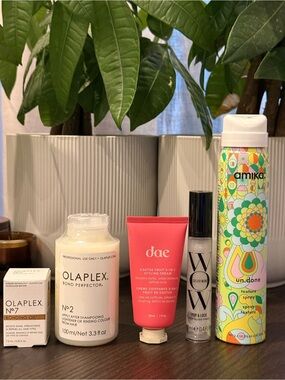 Haircare Deluxe Minis Bundle: Amika, Olaplex, Dae, Color Wow